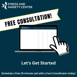 SF Stress & Anxiety Center Free Consultation